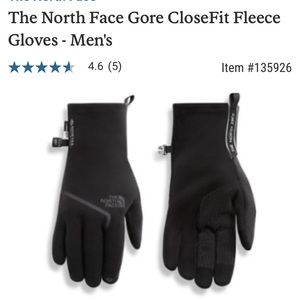 The North Face Gore CloseFit Fleece Gloves - Men's